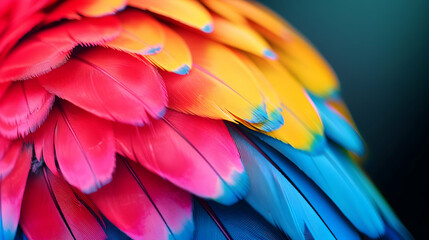 Obraz premium The Vibrant Amp Saturated Details And Textures