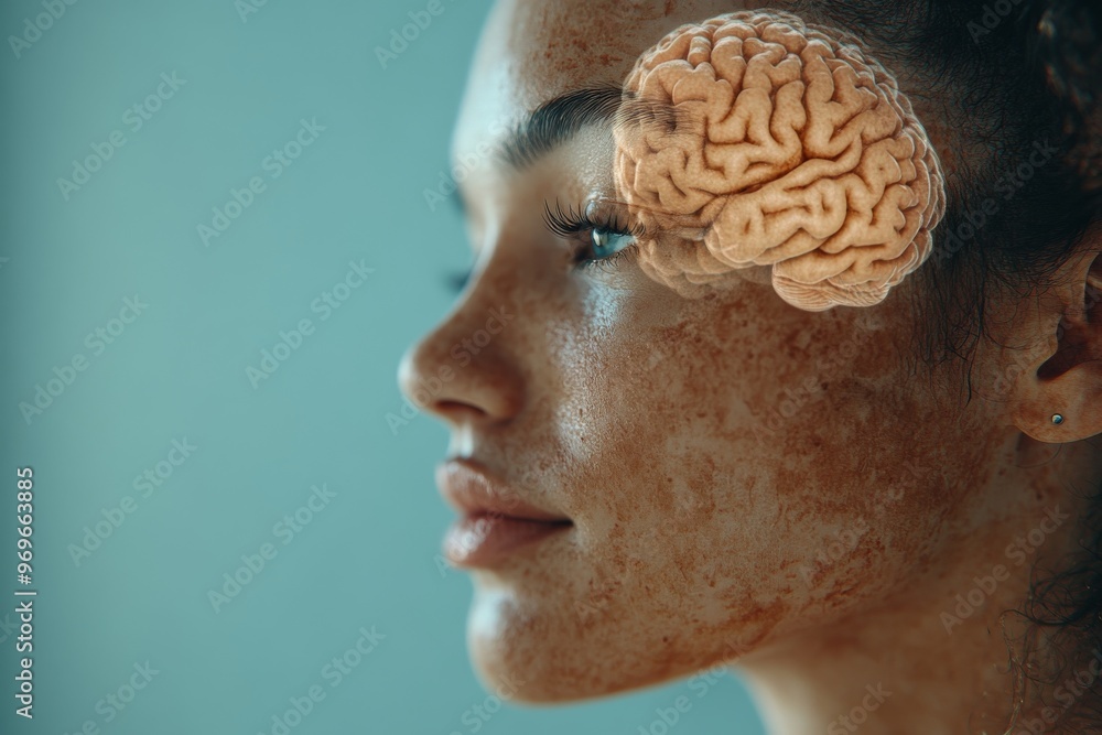 Poster neuroplasticity glial cells cognitive loops synaptic cleft and glial cell signaling side profile of 