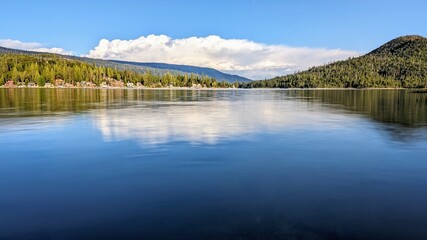 lake in the mountains