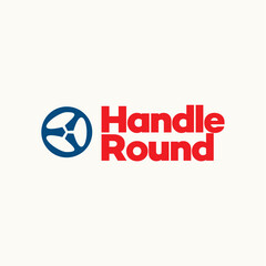 Handle round creation brand logo design vector best royalty free image editable 