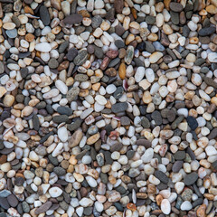Sea pebbles as a background