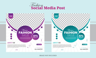 FASHION SOCIAL MEDIA POST DESIGN 
