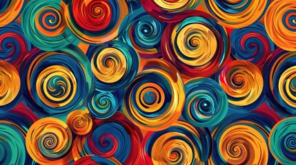 spiral pattern wallpaper