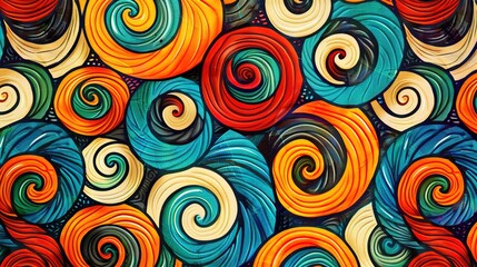 spiral pattern wallpaper