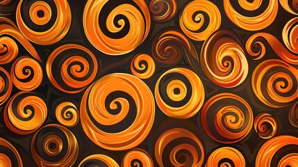 Fototapeta premium spiral pattern wallpaper