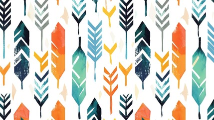 Arrow pattern wallpaper