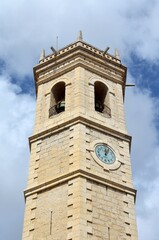 Iglesia de Santa Catalina en Teulada, Costa Blanca, provincia de Alicante, Comunidad Valenciana, España.