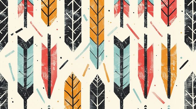 arrrow pattern wallpaper
