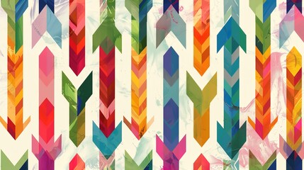 Obraz premium arrrow pattern wallpaper