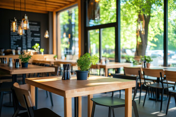 Fototapeta premium Restaurant Interior Design