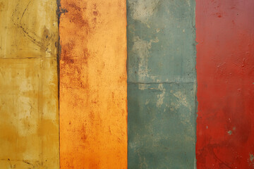 An abstract minimalist background featuring Burnt Orange, Olive Green, and Rust Red. Perfect for elegant and subtle visuals.

