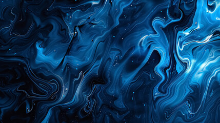 Obraz premium Abstract blue background with blurred lines.