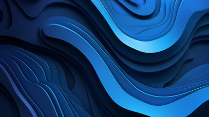 Obraz premium Abstract gradient blue backgrounds with a dark blue hue.