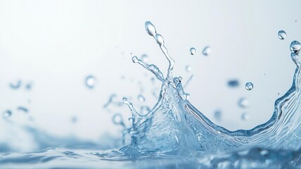 Water splash forming an intricate web-like structure in mid-air, Water splash, fluid art, abstract beauty