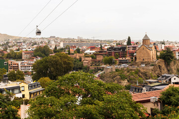 Obraz premium view on Tbilisi old city, Georgia