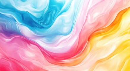 Obraz premium Abstract Colorful Swirls Background.