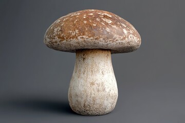 A mushroom is shown in a close up