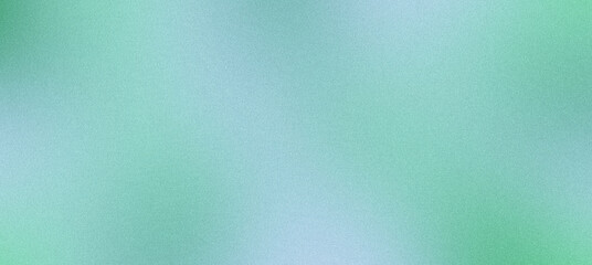 Grainy texture is creating a subtle gradient on a green and blue background