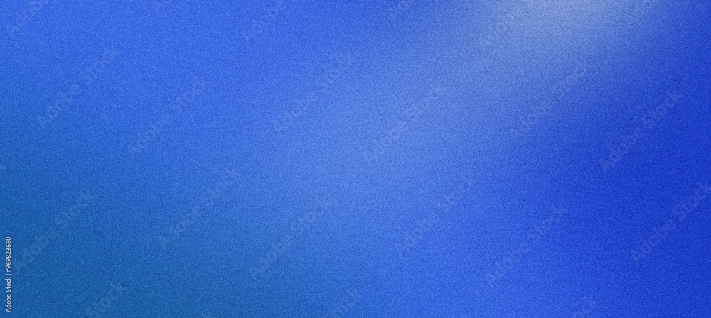 Poster smooth blue gradient background with a subtle grainy texture