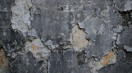 Cracked and Weathered Wall