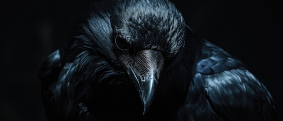 Raven Close Up.