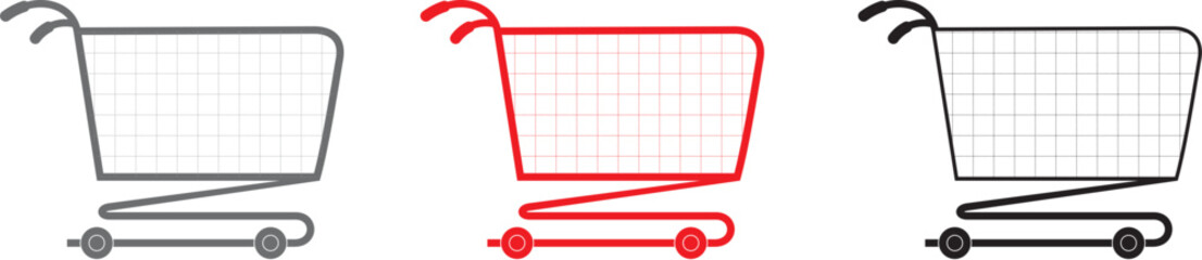 Shopping cart vector
