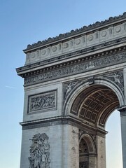 Obraz premium Arco del triunfo paris