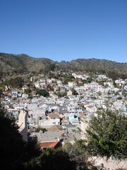 Fototapeta premium view of the village