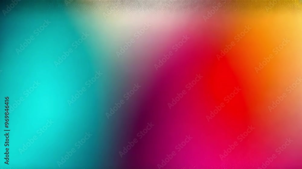 Poster a vibrant abstract frame showcasing a blend of colors and soft focus, creating a dynamic artistic at