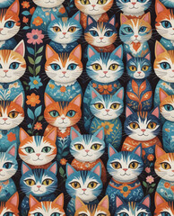 A cat pattern.