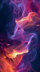Fototapeta premium Organic lines as abstract wallpaper background design 