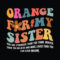 Orange For my Sister