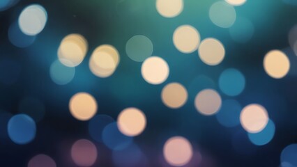 Fototapeta premium abstract blue background with bokeh