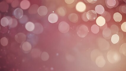 Fototapeta premium Abstract pink bokeh background