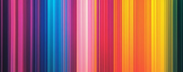 Colorful vertical stripes in a vibrant spectrum