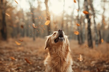Happy smiling shiba inu dog isolated on yellow orange background with copy space. Red-haired Japanese dog smile portrait. Beautiful simple AI generated image