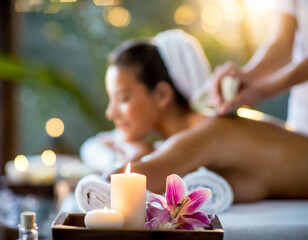 Masaż relaksacyjny w spa