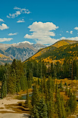 Telluride in Fall, golden aspens, town views, and hiking. 