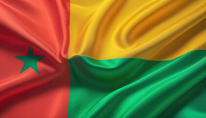 guinea bissau flag for national Day or Independence Day of guinea bissau