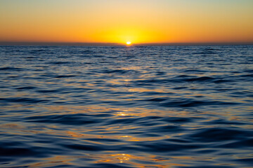 Fototapeta premium Sunset and sea 