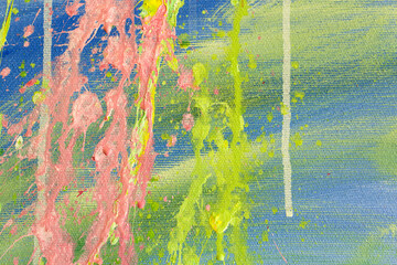 Detail of the Painting as a Background