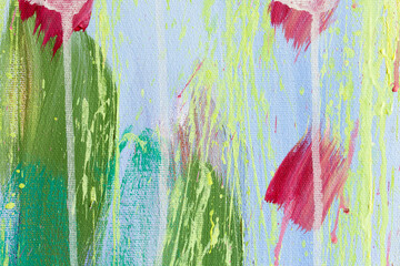Detail of the Painting as a Background