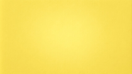 Fototapeta premium Soft butter yellow color background, completely flat