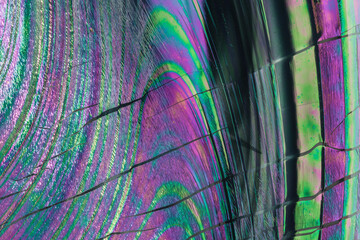 Vibrant Abstract Holographic Texture Background