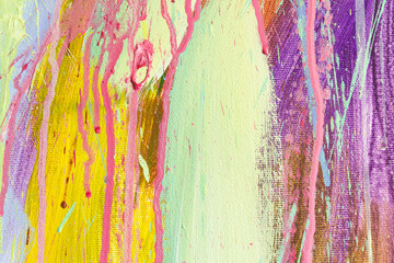 Detail of the Painting as a Background