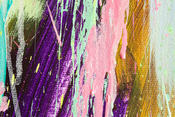 Detail of the Painting as a Background
