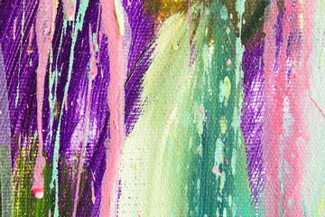 Detail of the Painting as a Background