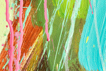 Detail of the Painting as a Background