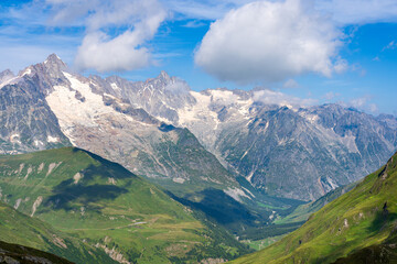 Lacs de Fenetre e Val Ferret , al passo del Gran San Bernardo, Valle D'Aosta 