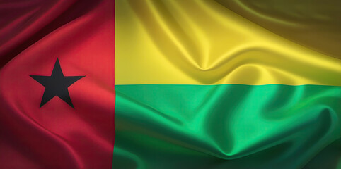 guinea bissau flag for national Day or Independence Day of guinea bissau